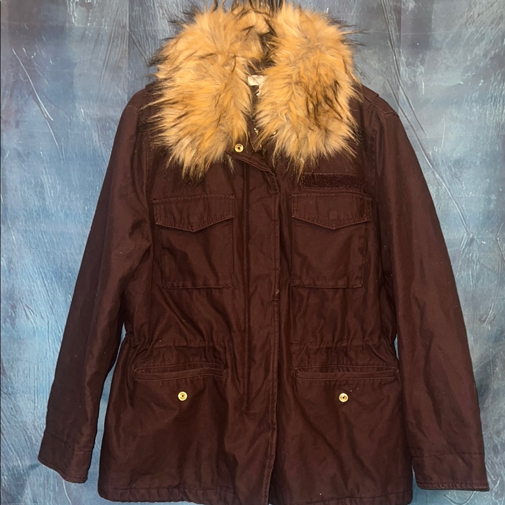 H&M plum Utility Jacket